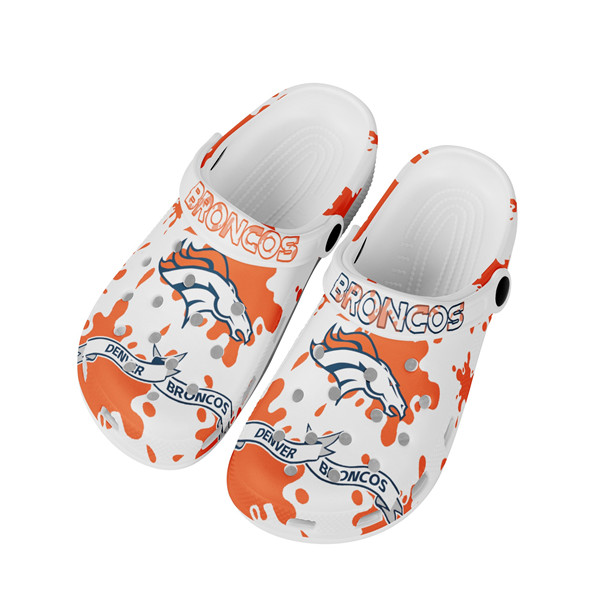Women's Denver Broncos Bayaband Clog Shoes 002